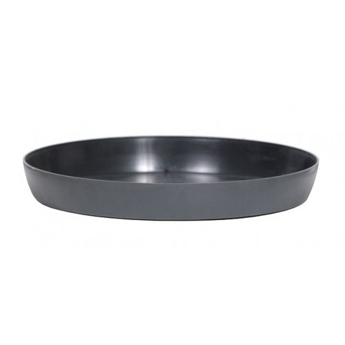 Miska pod květináč TERRA 11 cm, grafitová PCE2 Miska pod květináč TERRA 11 cm, grafitová PCE2