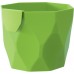 PROSPERPLAST ROCKA Květináč 12,6 cm, limetka DROC125