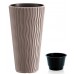 Prosperplast SANDY SLIM květináč 29,7cm, 12l, mocca DPSP300