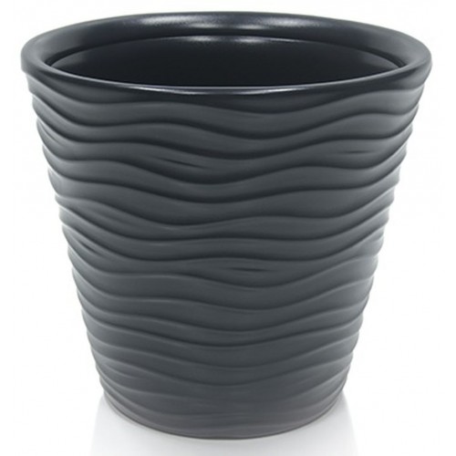 Prosperplast WAVE květináč 39,2x36,9cm antracit DBWA400 Prosperplast WAVE květináč 39,2x36,9cm antracit DBWA400