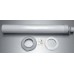 PROTHERM díl zakončovací horizontální průměr 80/125 mm, 1 m 0020109183
