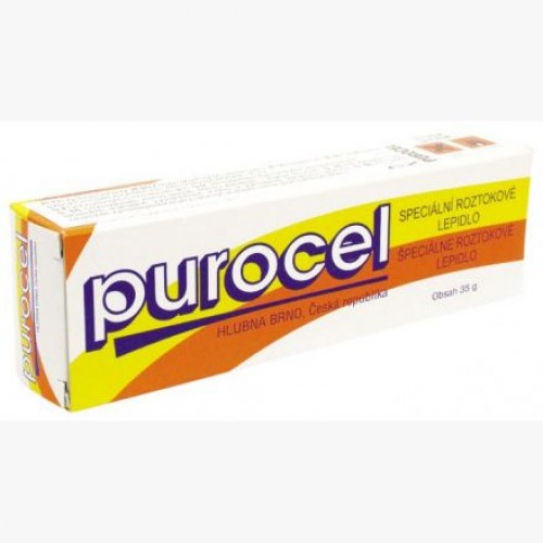 PUROCEL speciální roztokové lepidlo na PVC 35 g PUROCEL speciální roztokové lepidlo na PVC 35 g