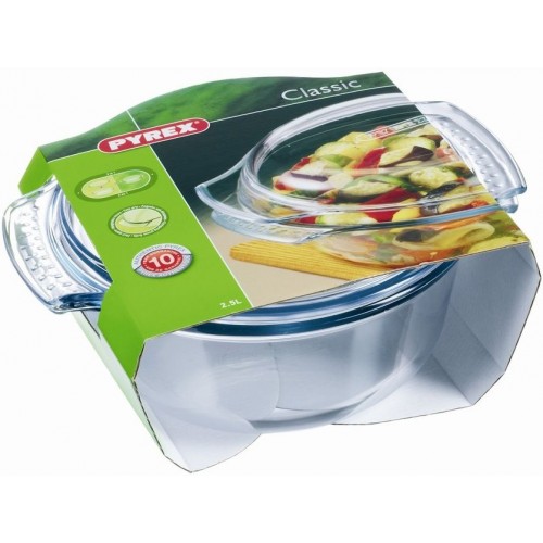 PYREX Pekáč kulatý s víkem 2,5 l PYREX Pekáč kulatý s víkem 2,5 l