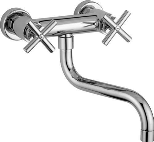 FONTE QUATTRO dřezová baterie nástěnná, chrom QTV161CR FONTE QUATTRO dřezová baterie nástěnná, chrom QTV161CR