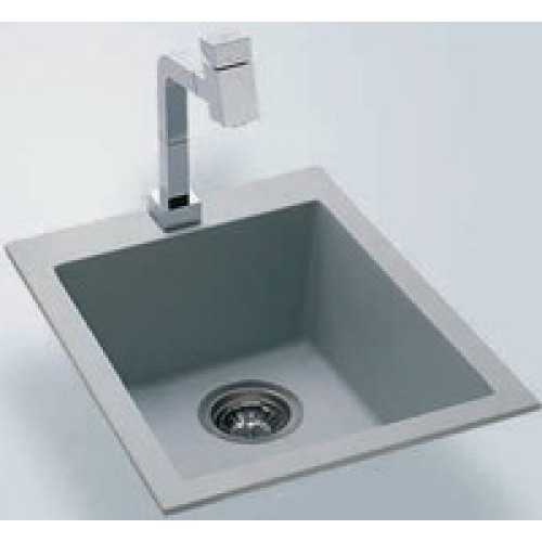 TESKOR QUADRA 100 STD ALLUMINIO dřez TESKOR QUADRA 100 STD ALLUMINIO dřez