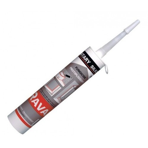 RAVAK PROFESSIONAL Silikonový tmel 310ml bílý X01200 RAVAK PROFESSIONAL Silikonový tmel 310ml bílý X01200