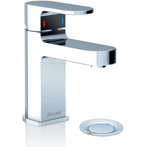 RAVAK CHROME CR 011.00 Umyvadlová stojánková baterie s výpusti X070053 RAVAK CHROME CR 011.00 Umyvadlová stojánková baterie s výpusti X070053
