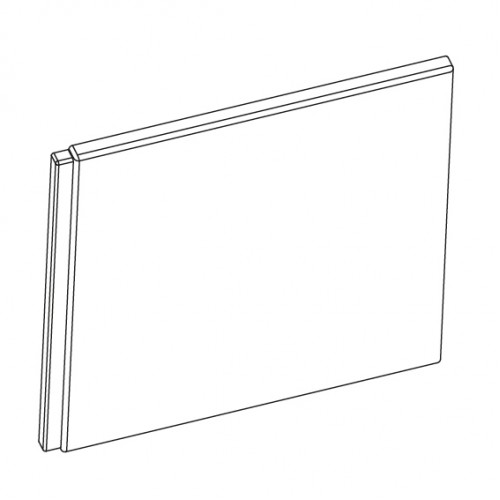 RAVAK Panel A boční U 75, snowwhite CZ00130A00 RAVAK Panel A boční U 75, snowwhite CZ00130A00