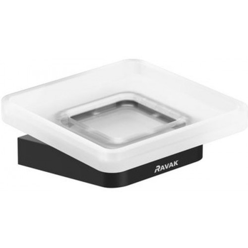 RAVAK 10° BLACK TD 200.20 Držák s mýdlenkou X07P556