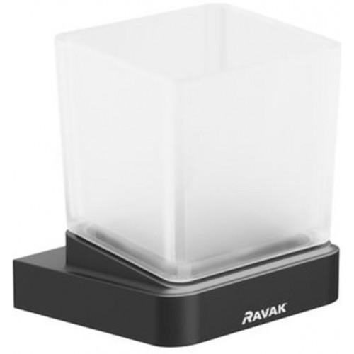 RAVAK 10° BLACK TD 210.20 Držák s pohárkem X07P557 RAVAK 10° BLACK TD 210.20 Držák s pohárkem X07P557