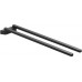 RAVAK 10° BLACK TD 340.20 Otočný držák ručníků X07P564