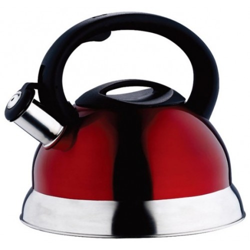 RENBERG Pískající konvice nerez 2,5 L RB-6500cerv RENBERG Pískající konvice nerez 2,5 L RB-6500cerv