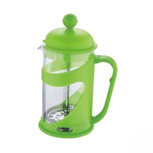 RENBERG Konvička na čaj a kávu French Press 600 ml zelená RB-3101zele RENBERG Konvička na čaj a kávu French Press 600 ml zelená RB-3101zele