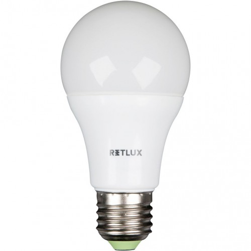 RETLUX RLL 291 A60 E27 LED žárovka classic 9W 6500K 50002259