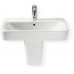 Roca Dama Senso Square umyvadlo 85 x 47,5 cm, maxiClean 732751N00M