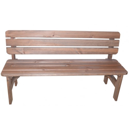Lavice MIRIAM 150 x 51 x 80 cm, mořená, borovice 151/6 Lavice MIRIAM 150 x 51 x 80 cm, mořená, borovice 151/6