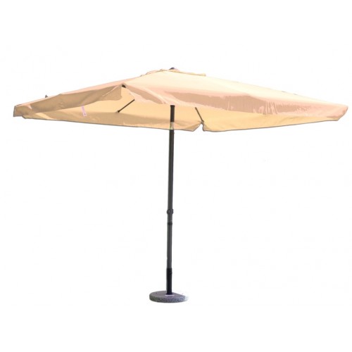 Slunečník 8080 270 x 270 cm béžový 601/7 Slunečník 8080 270 x 270 cm béžový 601/7