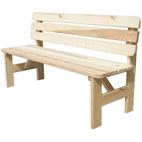 Lavice VIKING 200x80 cm, borovice 15/8 Lavice VIKING 200x80 cm, borovice 15/8