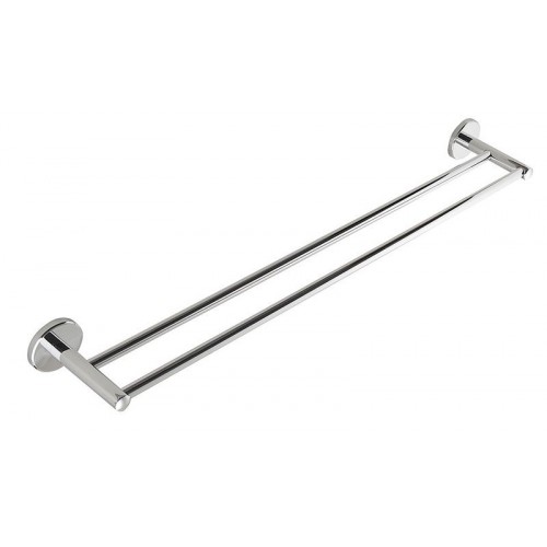 AQUALINE SAMBA dvojitý držák ručníků 60 cm, chrom SB111