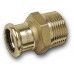 SANHA CU přechod vnější 8243g 15x3/8" PRESS