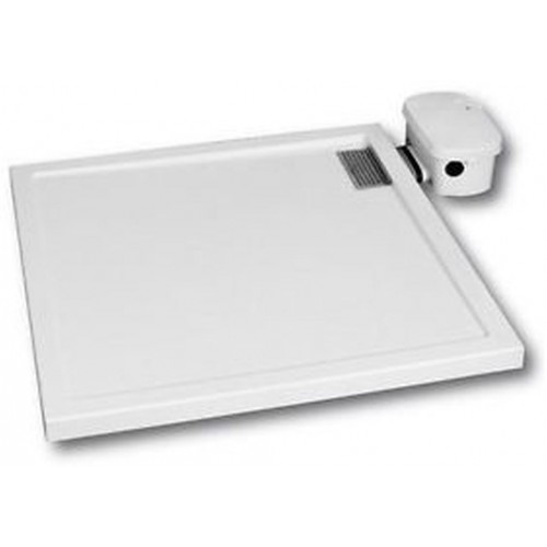 SANIBROY TRAYMATIC Extern sprchová vanička 100 x 80cm s čerpadlem