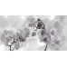 SAPHO DESERT Decor Fiore Negro keramická obkládačka 27x50 DST019
