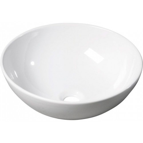 SAPHO RONDA keramické umyvadlo, průměr 41cm, na desku 10AR65041 SAPHO RONDA keramické umyvadlo, průměr 41cm, na desku 10AR65041