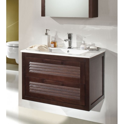 SAPHO HAPPY 60-P skříňka s umyvadlem, š. 61cm, wenge HP-60P