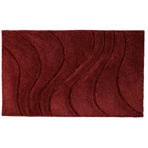 SAPHO LA OLA předložka 60x90cm s protiskluzem, polyester, červená 729316 SAPHO LA OLA předložka 60x90cm s protiskluzem, polyester, červená 729316