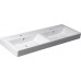 SAPHO PURITY keramické dvojumyvadlo 120x45cm (2580) 10PL50120