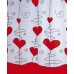 SAPHO VALENTINE sprchový závěs 180x200cm, polyester 47346