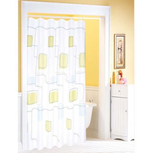 AQUALINE sprchový závěs 180 x 200cm, multicolor 2351 AQUALINE sprchový závěs 180 x 200cm, multicolor 2351