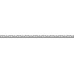 SAPHO ZEUS/SNOW Listelo Aluminio Mate listela 0,8x70 011155