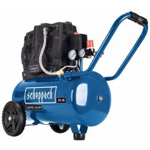 SCHEPPACH HC 25 Si Bezolejový dvouválcový kompresor 24 l 5906140901 SCHEPPACH HC 25 Si Bezolejový dvouválcový kompresor 24 l 5906140901