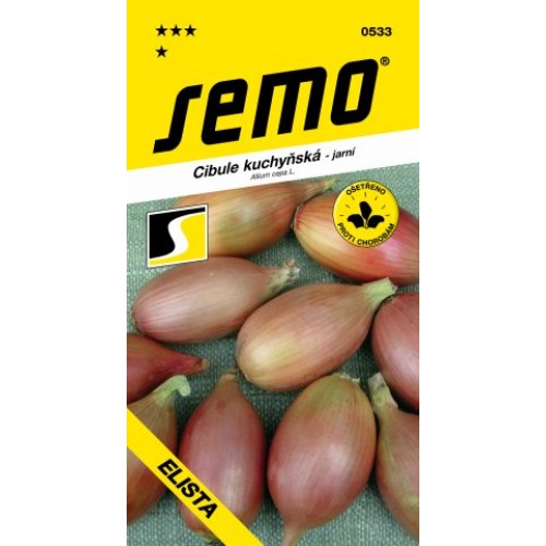 SEMO Cibule obecná ELISTA - podlouhlá 0533 SEMO Cibule obecná ELISTA - podlouhlá 0533