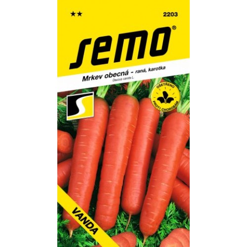 SEMO Mrkev obecná raná VANDA 2203