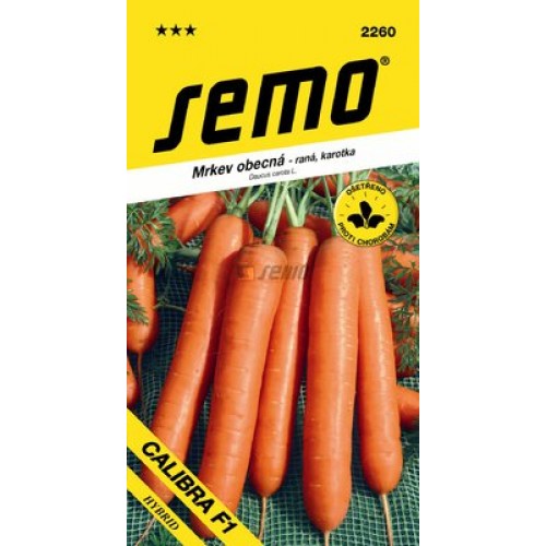 SEMO Mrkev obecná raná CALIBRA F1 22609 SEMO Mrkev obecná raná CALIBRA F1 22609