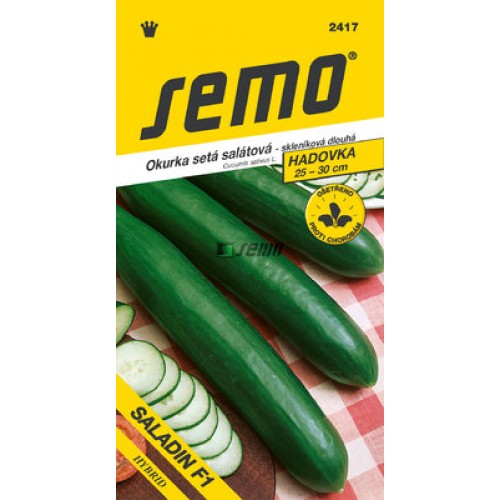 SEMO Okurka salátová - hadovka SALADIN F1 24179 PO EXPIRACI!!!! SEMO Okurka salátová - hadovka SALADIN F1 24179 PO EXPIRACI!!!!