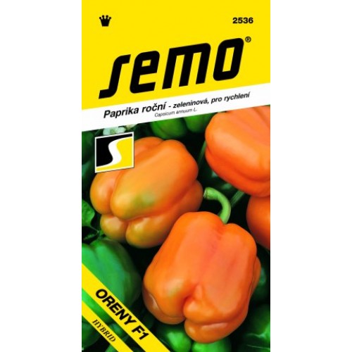 SEMO Paprika sladká ORENY F1 2536 SEMO Paprika sladká ORENY F1 2536