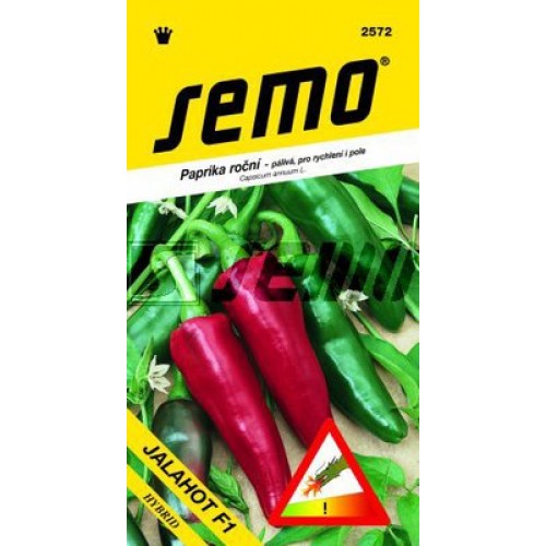 SEMO Paprika pálivá JALAHOT F1 2572 SEMO Paprika pálivá JALAHOT F1 2572