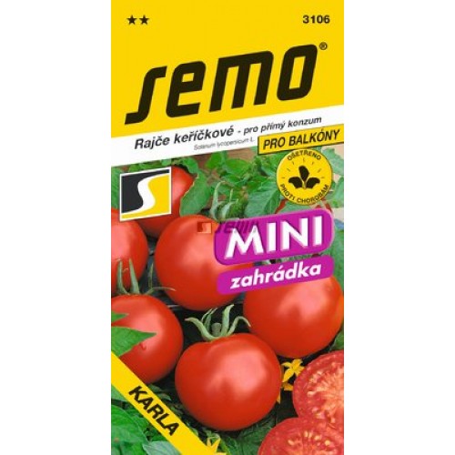 SEMO Rajče keříčkové KARLA 31069 SEMO Rajče keříčkové KARLA 31069