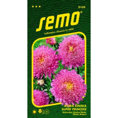 SEMO Astra čínská SUPER PRINCESS RŮŽOVÁ 91099 SEMO Astra čínská SUPER PRINCESS RŮŽOVÁ 91099