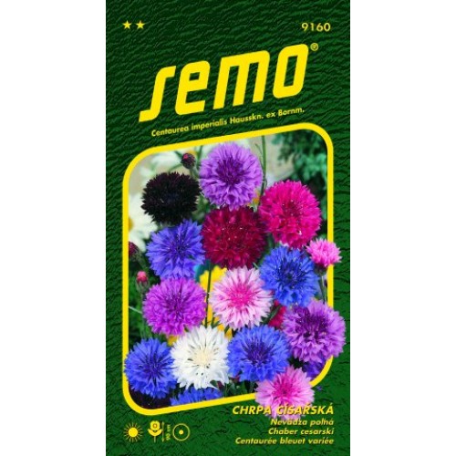 SEMO Chrpa císařská SMĚS BAREV 9160 SEMO Chrpa císařská SMĚS BAREV 9160