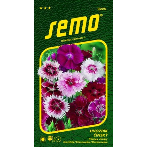 SEMO Hvozdík čínský SMĚS BAREV 9229 SEMO Hvozdík čínský SMĚS BAREV 9229