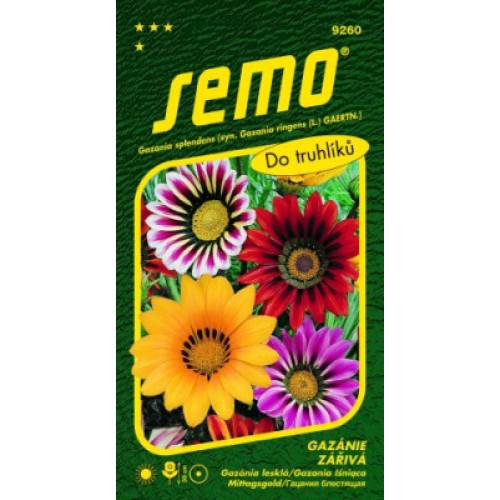SEMO Gazánie zářivá SMĚS 9260 SEMO Gazánie zářivá SMĚS 9260