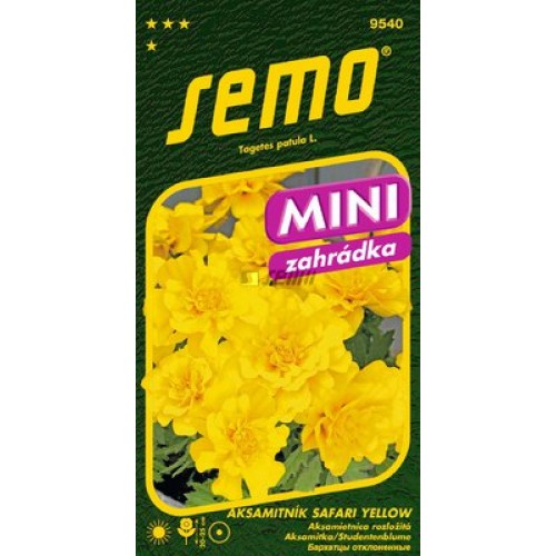 SEMO Aksamitník rozkladitý SAFARI YELLOW 9540