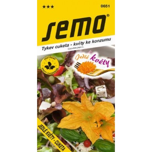 SEMO Tykev - cuketa JEDLÉ KVĚTY 06512