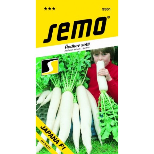 SEMO Ředkev JAPANA F1 33019 PO EXPIRACI!!!!