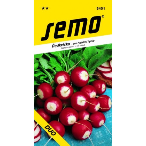 SEMO Ředkvička DUO - červenobílá 34019 SEMO Ředkvička DUO - červenobílá 34019