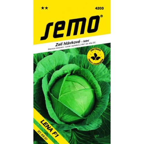 SEMO Zelí hlávkové LENA F1 4203 SEMO Zelí hlávkové LENA F1 4203